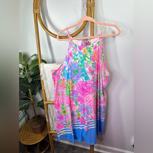 Lilly Pulitzer Dresses & Skirts - Lilly Pulitzer Margot Dress in Paradise Found Pink Swing Dress sz XXL